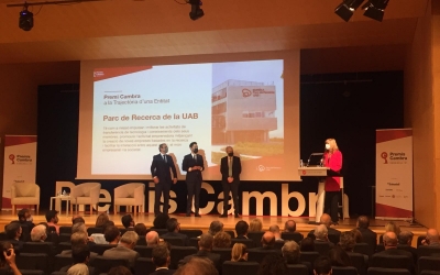  Rosa Maria Sebastián directora General del Parc de Recerca de la UAB revent el seu guardó | Ràdio Sabadell